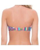 Haut de Maillot bandeau Candy Apple multicolore