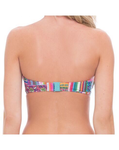 Haut de Maillot bandeau Candy Apple multicolore