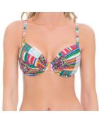 Haut de Maillot Candy Apple multicolore