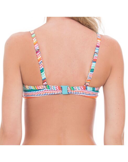 Haut de Maillot Candy Apple multicolore
