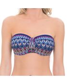 Haut de Maillot bandeau Salt Water multicolore
