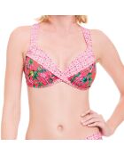 Haut de Maillot Japanika corail