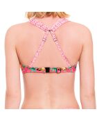 Haut de Maillot Japanika corail