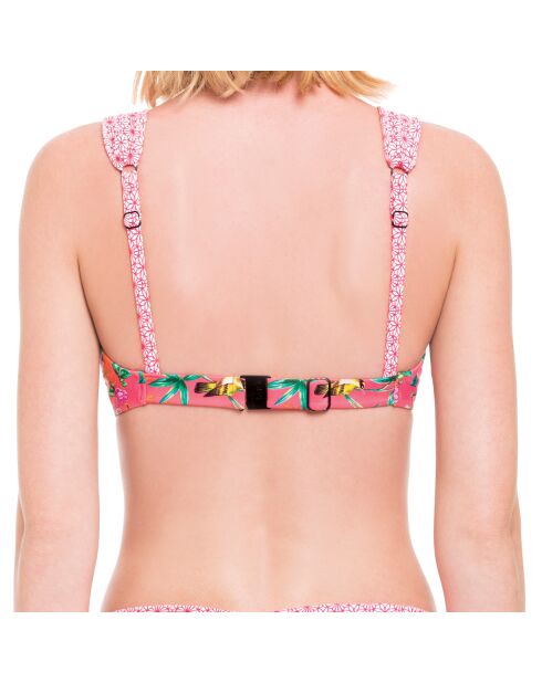 Top bikini corallo Japanika
