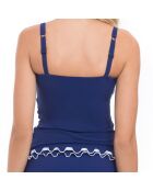 Haut de Maillot Tankini Tequila bleu encre