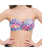 Haut de Maillot bandeau Canary Island multicolore