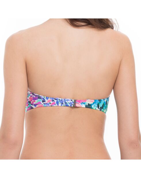 Haut de Maillot bandeau Canary Island multicolore