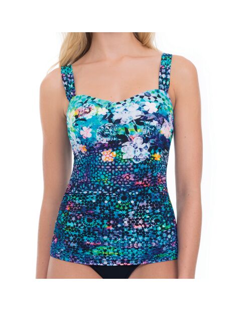 Haut de Maillot Tankini Paradise Bay bleu