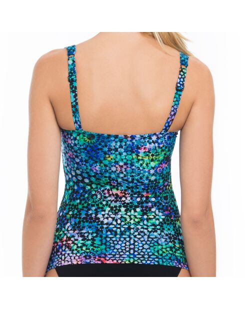 Blauwe Tankini-bikinitop van Paradise Bay