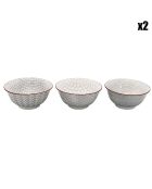 6 Grands bols en Porcelaine Slow blancs - D.18 cm