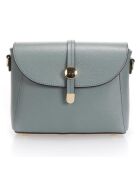 Adore blaue Schultertasche aus Leder - 25x8x19 cm