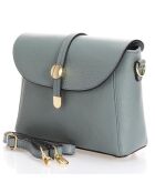 Adore blaue Schultertasche aus Leder - 25x8x19 cm