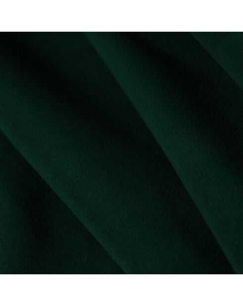Canapé droit Velours Sao 4 Places vert bouteille - 302x93x69 cm