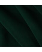Canapé d'angle gauche Velours Sao 3 Places vert bouteille - 186x180x69 cm