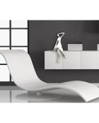 Sculpture Petite Attente blanche - 38x21x17 cm