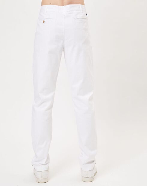 Weiße Chinohose Brix