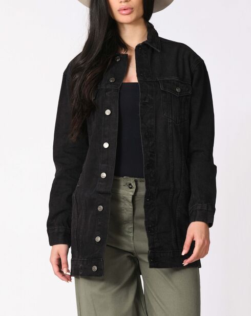 Veste en Jean Venus noire