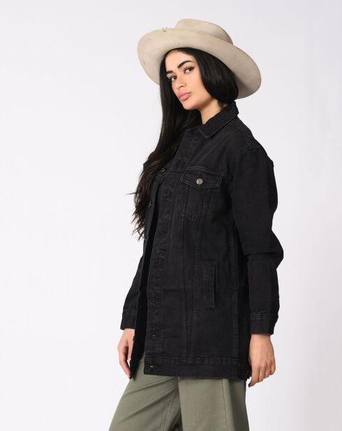 Veste en Jean Venus noire