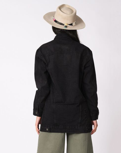 Veste en Jean Venus noire
