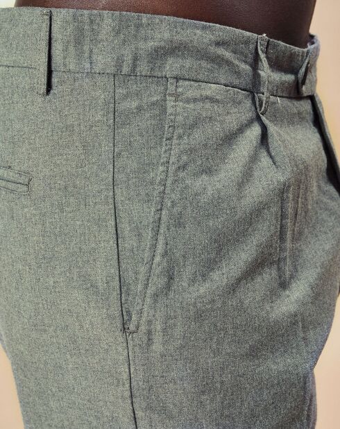 Pantalon Teddy gris