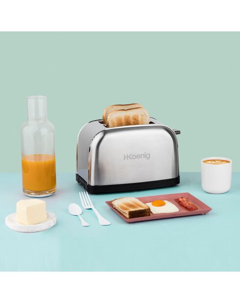 SimpleTOS7 Edelstahl-Toaster - 850W