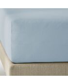 Drap housse Elena bleu stone