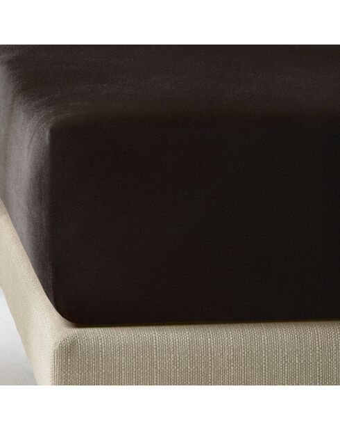 Drap housse Elena noir