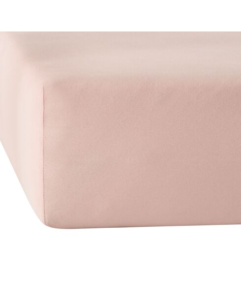 Drap housse Elena rose perle
