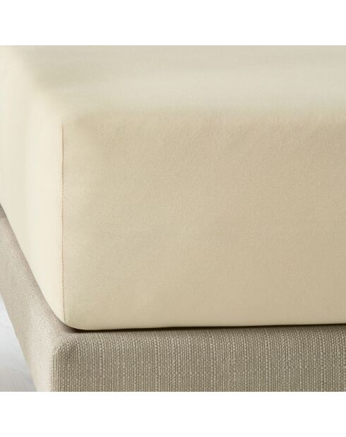 Drap housse Elena sable