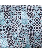 Parure housse de couette percale de coton  Azula oxyde