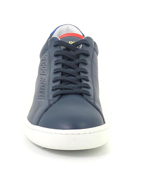 Sneakers en Cuir Blazon Made in France marine