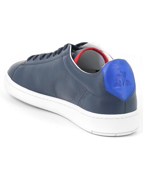 Sneakers en Cuir Blazon Made in France marine