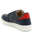 Sneakers en Cuir Esthete marine