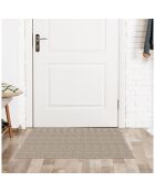 Tapis vinyle Nivarna marron - 50x100 cm