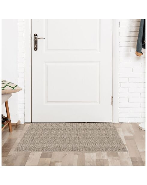 Tappeto vinilico marrone Nivarna - 50x100 cm