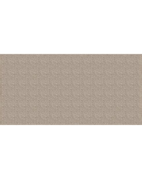 Tappeto vinilico marrone Nivarna - 50x100 cm