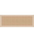 Tapis vinyle Agnan beige - 50x140 cm
