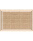 Tapis vinyle Agnan beige - 66x100 cm