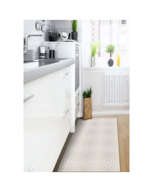 Tapis vinyle Brahma multicolore - 66x100 cm