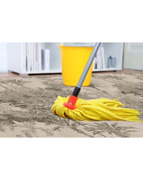 Sri Lanka Vinylteppich mehrfarbig - 66x100 cm