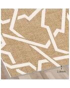 Tapis vinyle Natural arábico multicolore - 66x100 cm
