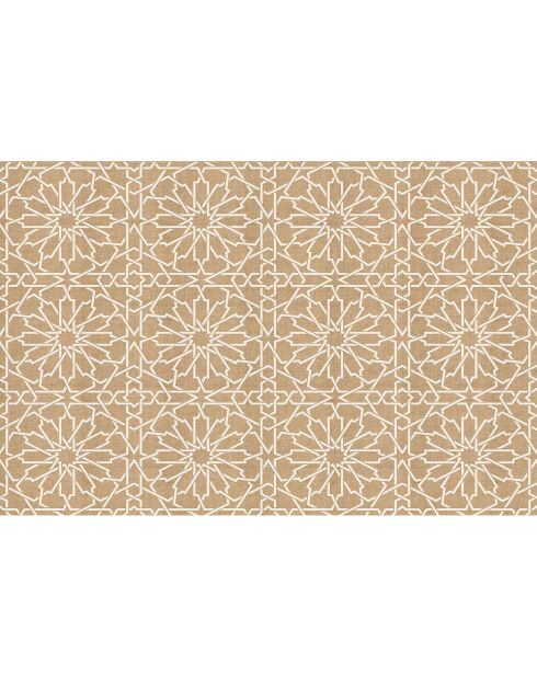 Tapis vinyle Natural arábico multicolore - 66x100 cm