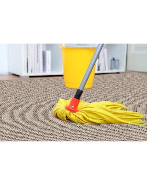 Nivarna brauner Vinylteppich - 66x180 cm