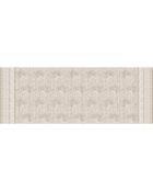Tapis vinyle Chandra beige - 66x180 cm