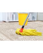 Tapis vinyle Chandra beige - 66x180 cm