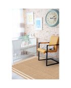 Tapis vinyle Agnan beige - 100x133 cm