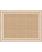 Tapis vinyle Agnan beige - 100x133 cm