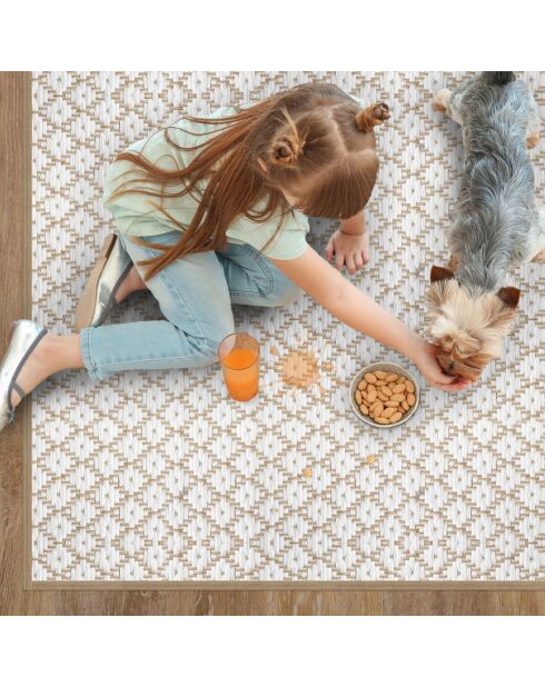 Tappeto in vinile Brahma multicolore - 100x133 cm