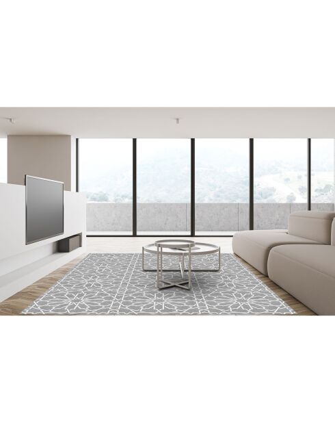 Tapis vinyle Natural arábico gris - 100x133 cm