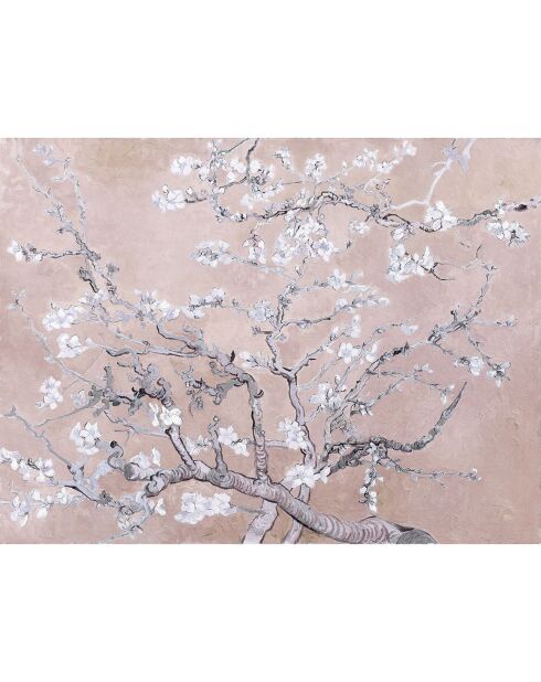 Tapis vinyle Almendro rose - 100x133 cm